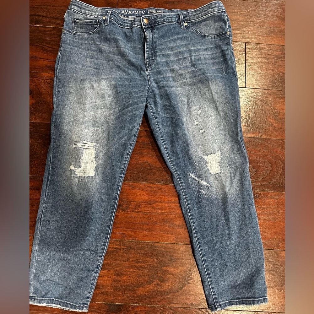 Women’s 22W Ava and Viv Jeans